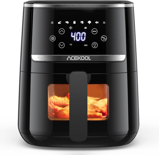 5 Quart Digital Display Air Fryer (+ Viewing Window)