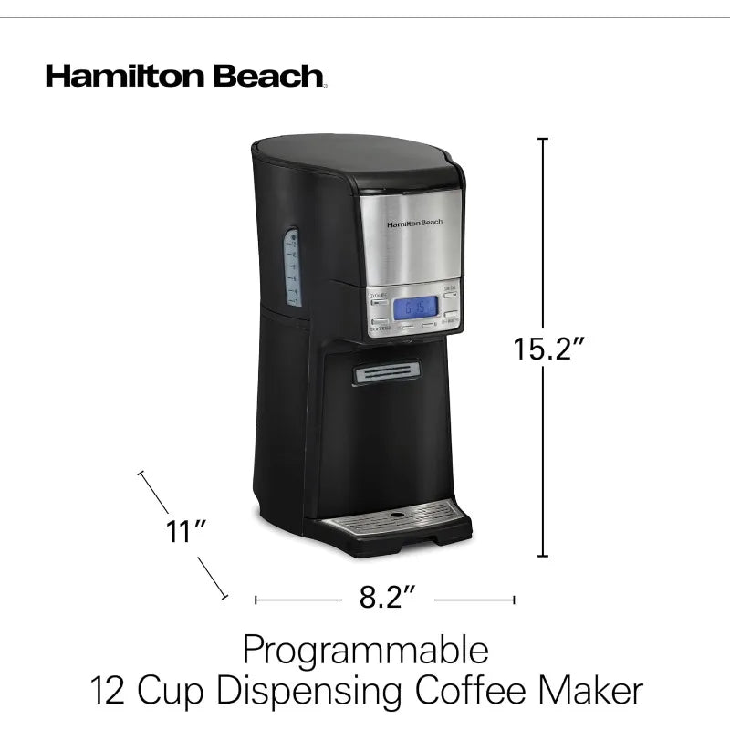 Hamilton Beach BrewStation 12-Cup Programable Dispensing Coffee Maker