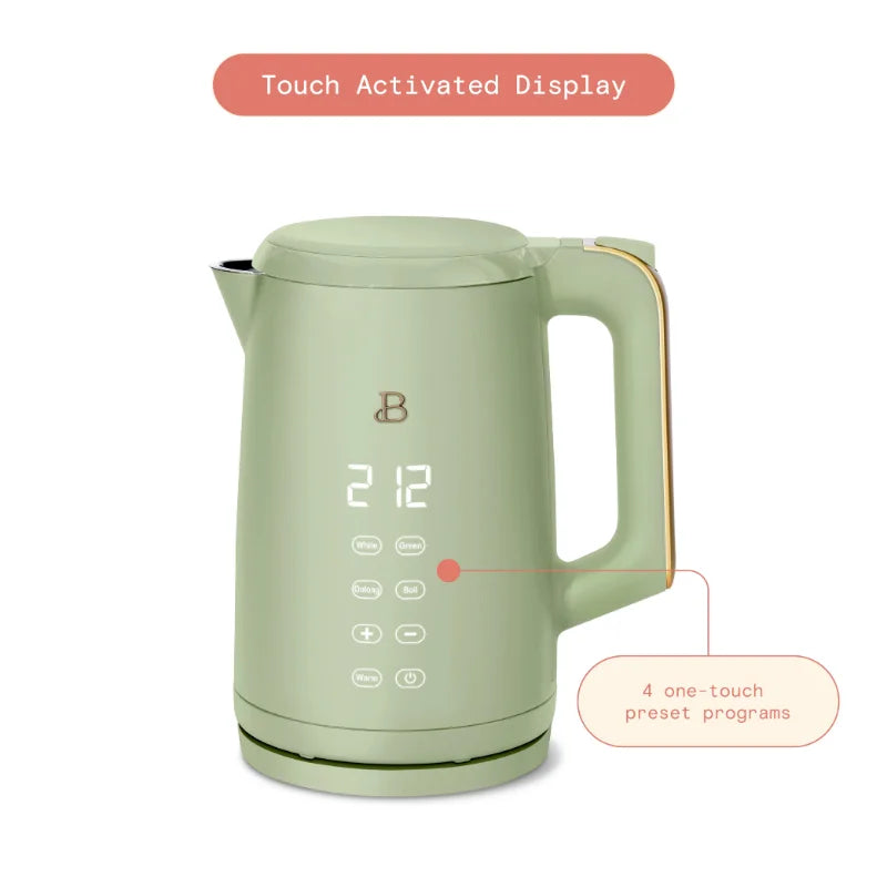 Electric Kettle 1.7L by Drew Barrymore's Beautiful