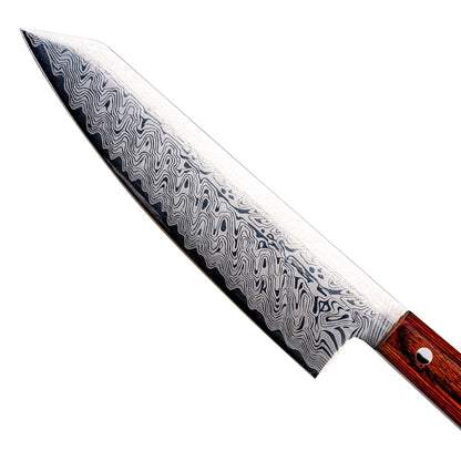 Santoku Chef Knife (Laser Damascus Pattern)