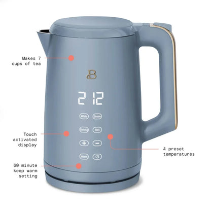 Electric Kettle 1.7L by Drew Barrymore's Beautiful