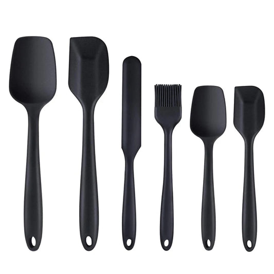 6 Piece Silicone Spatula Set