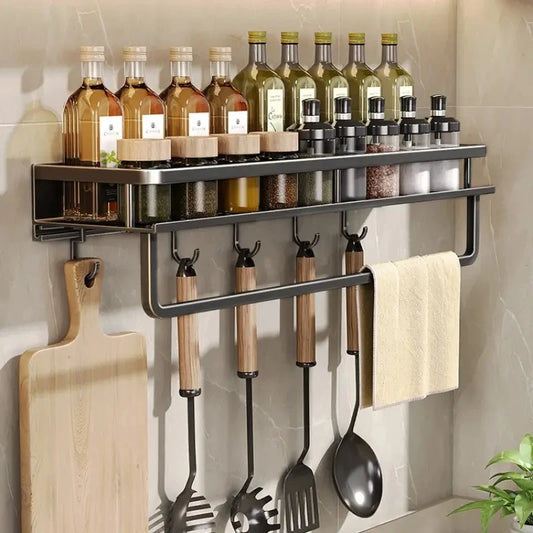 Wall Mounted Kitchen Rack (Spice Storage)