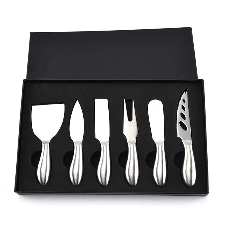 6-Piece Cheese Knives Set for Charcuterie Boards