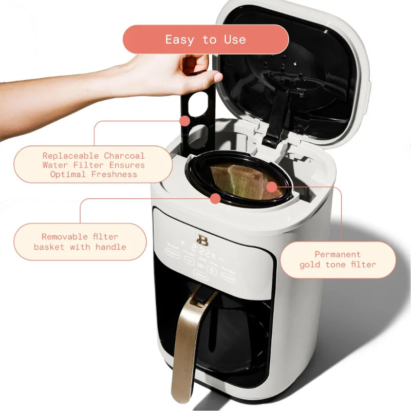 Touchscreen Coffee Maker by Drew Barrymore's Beautiful