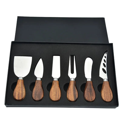 6-Piece Cheese Knives Set for Charcuterie Boards