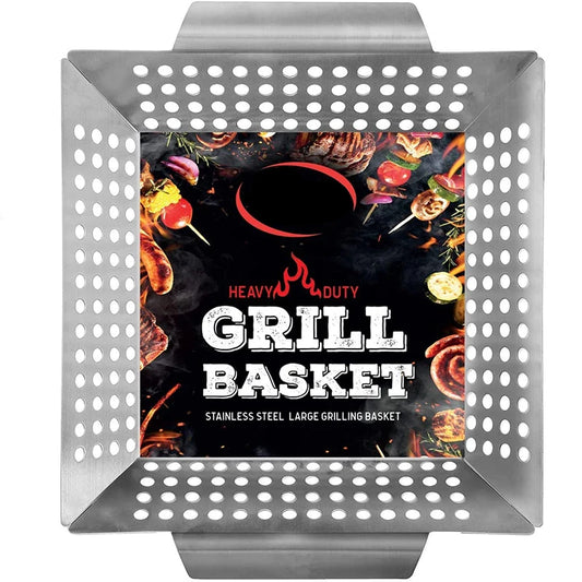 Stainless Steel BBQ Grill Basket