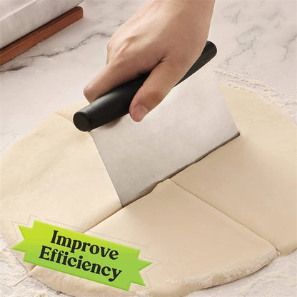 Multi-Purpose Dough Cutter & Griddle Scraper