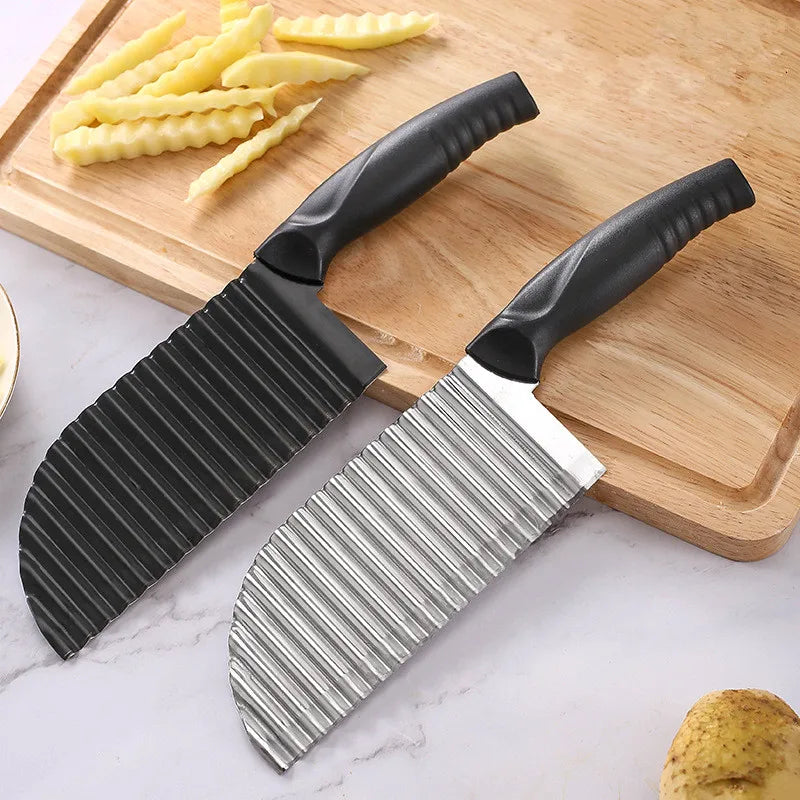 Stainless Steel Crinkle Cut Knife